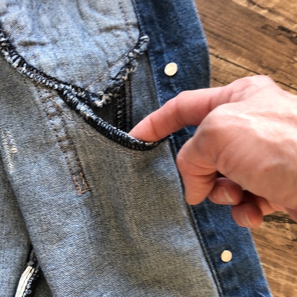 Streetwear Society distressed hooded denim jacket - Picture 9 of 14